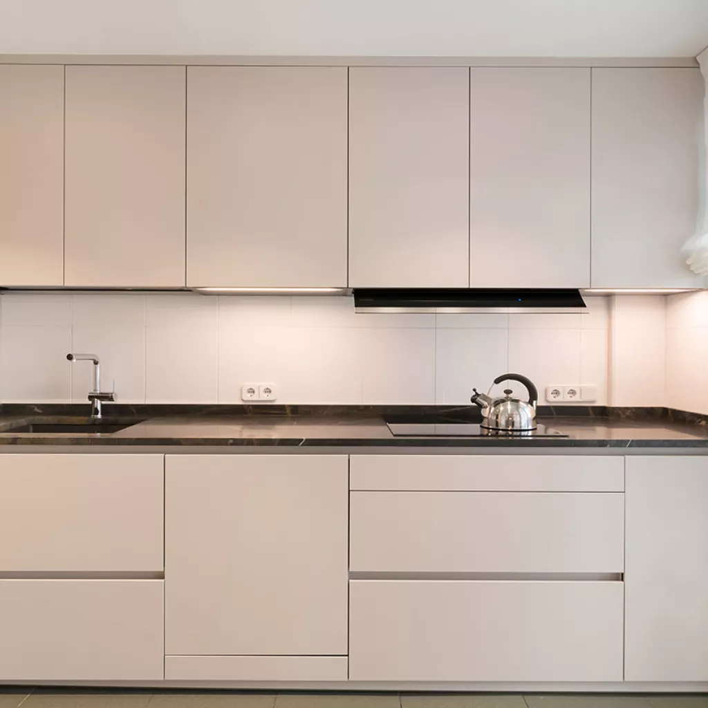 Cocina Santos Cashmere con hornacina