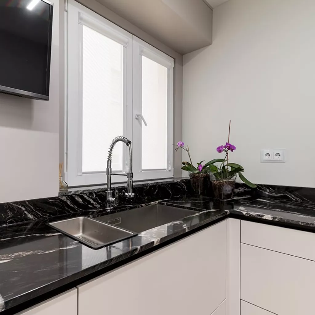 Cocina Santos en U con isla