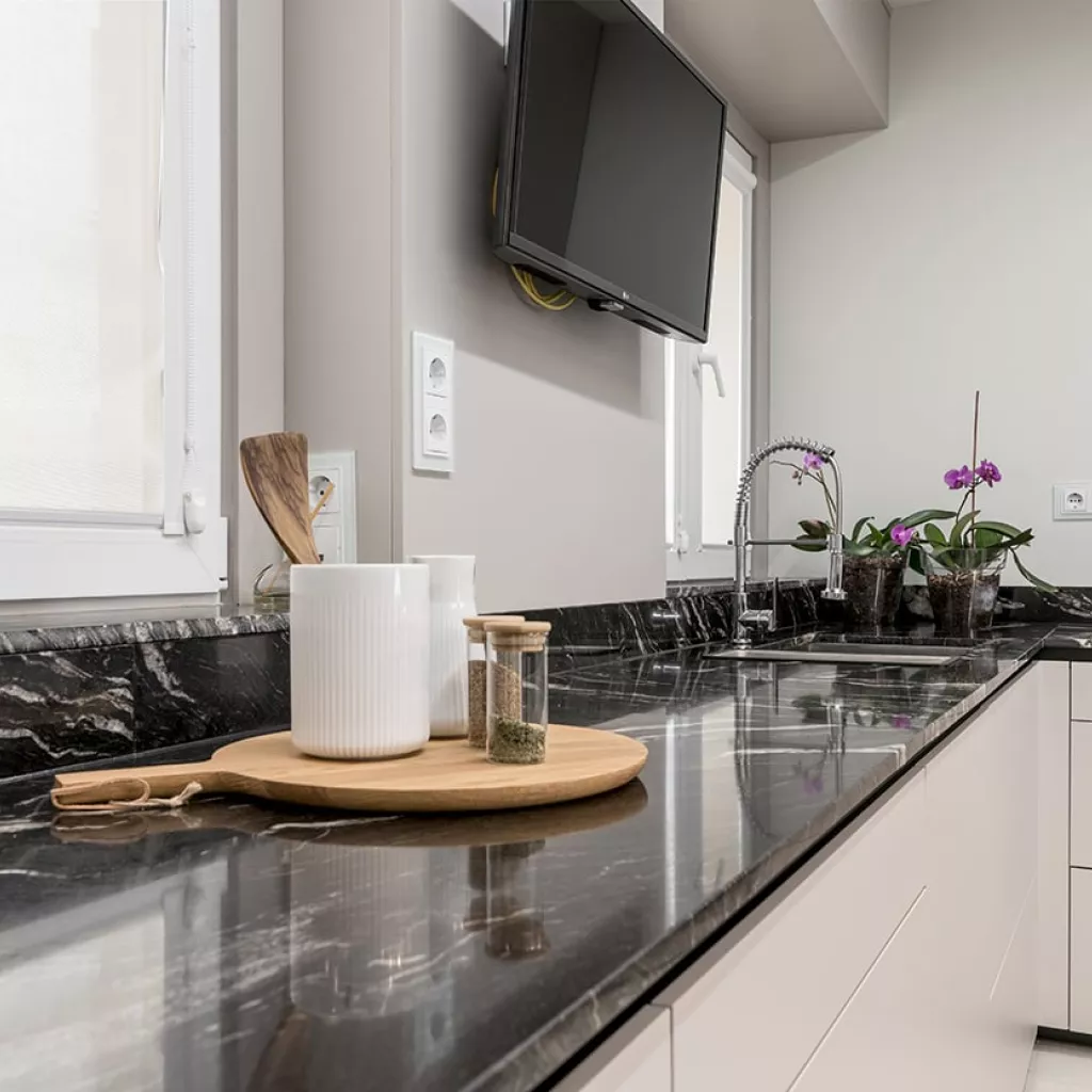 Cocina Santos en U con isla