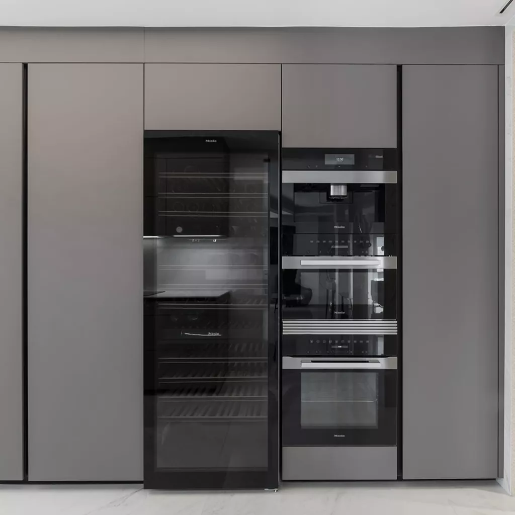 Cocina Santos Gris Visón en Paralelo