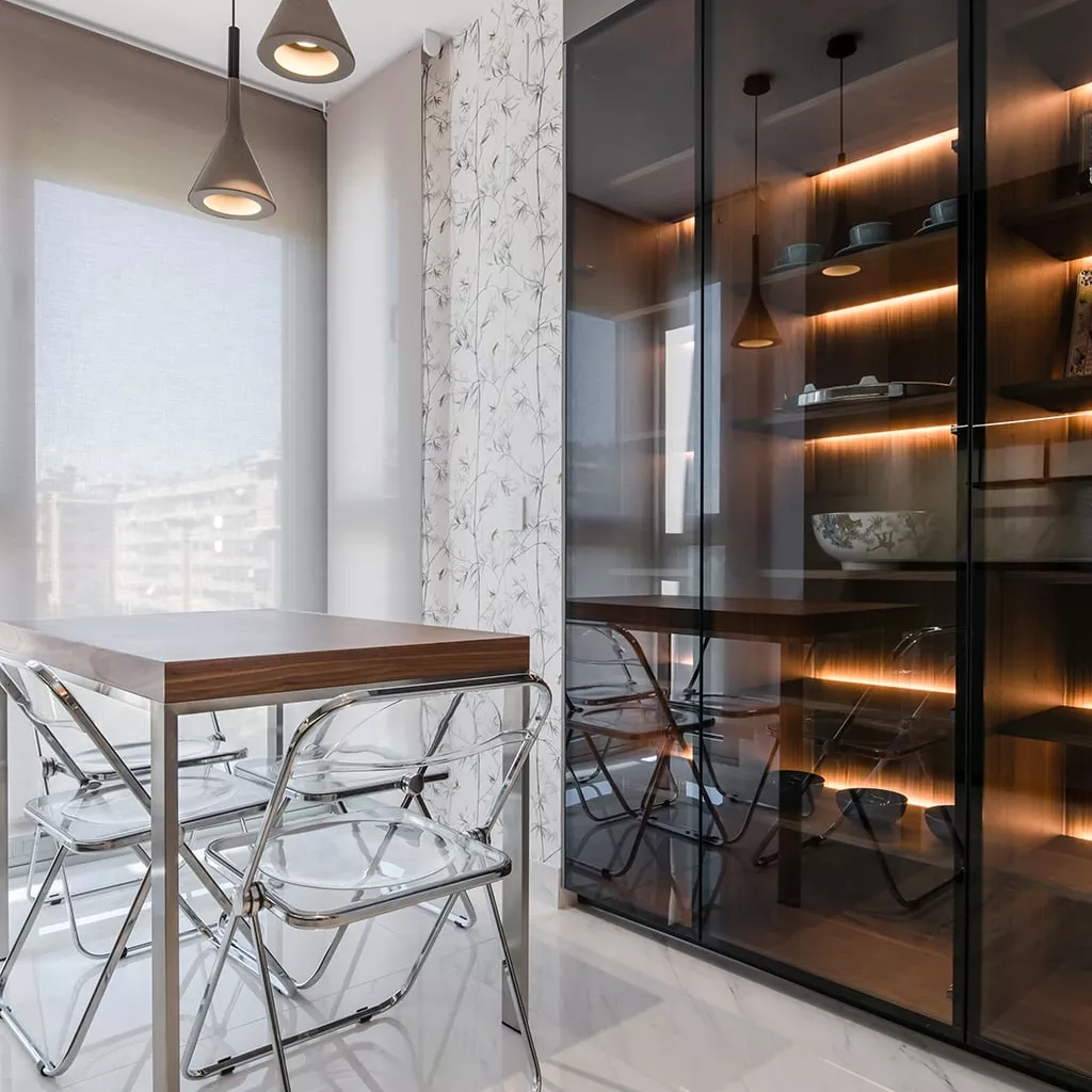 Cocina Santos Gris Visón en Paralelo