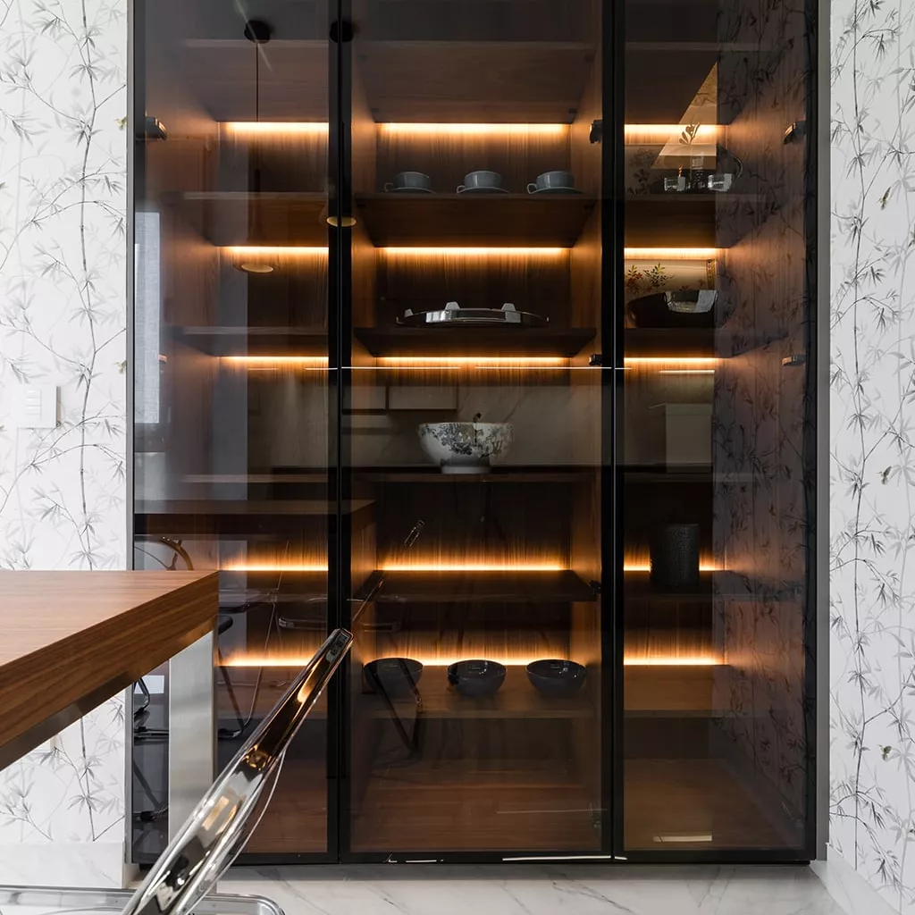 Cocina Santos Gris Visón en Paralelo