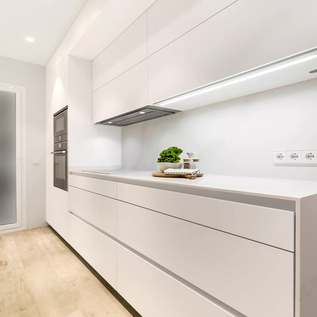 Cocina Blanca Moderna Santos