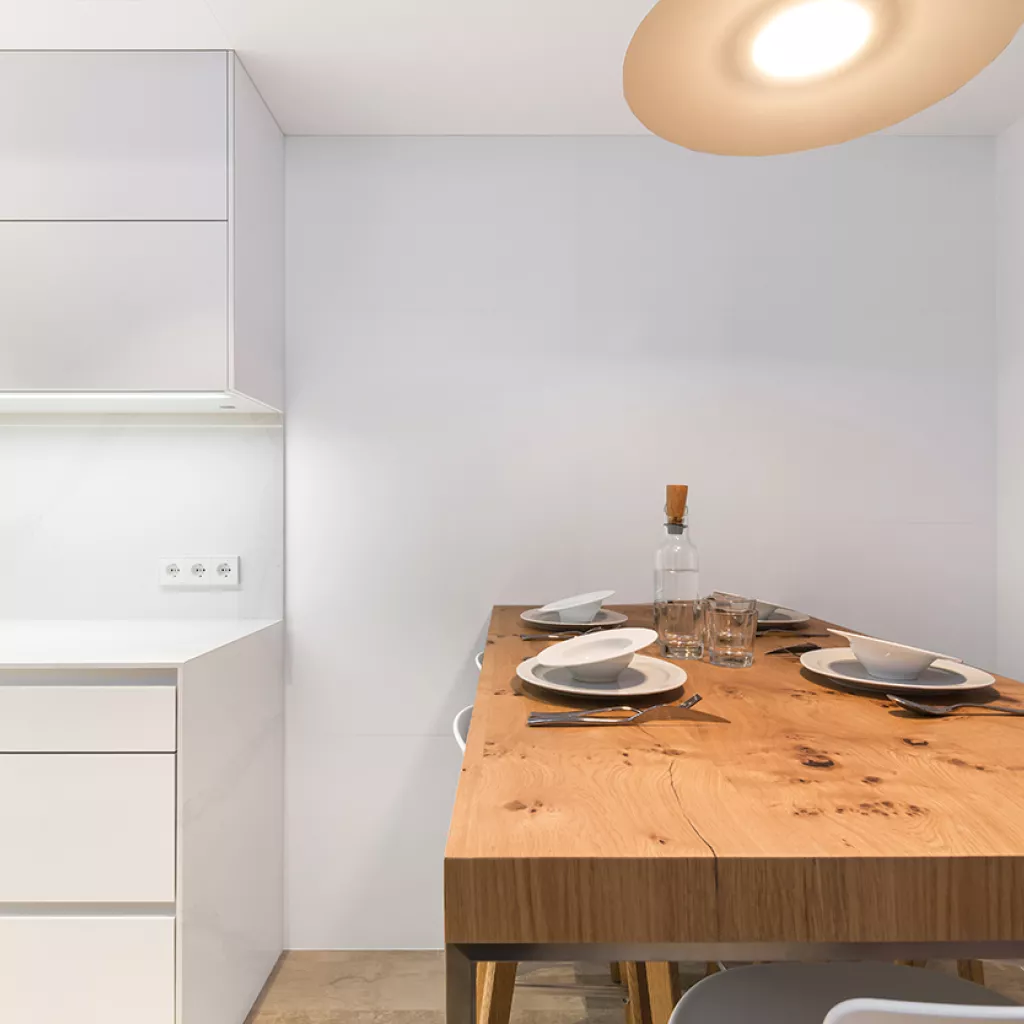 Mesado, Tablero marino roble acabado antic