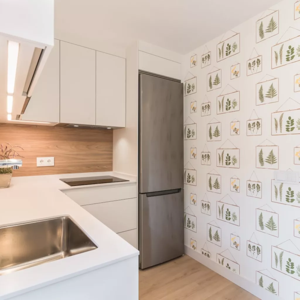 Cocina Santos blanca