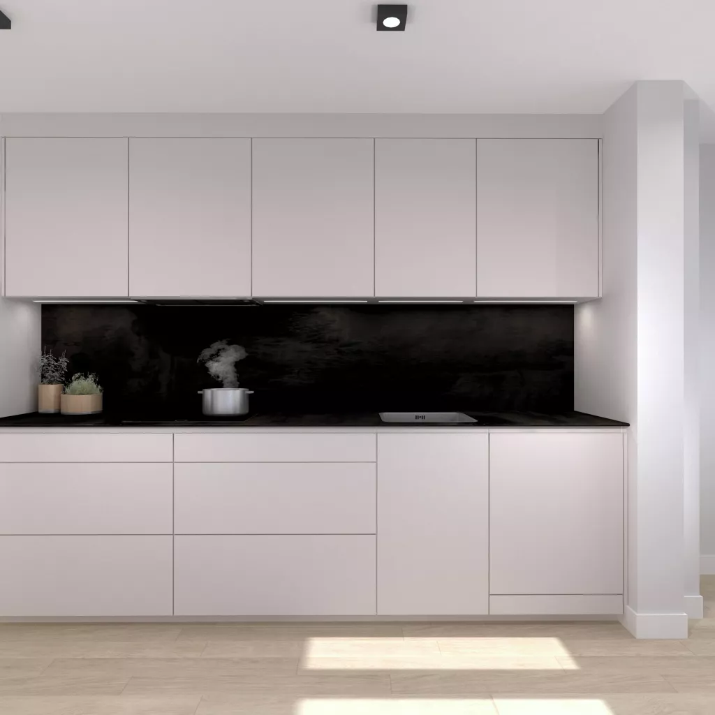 Cocina Santos blanca