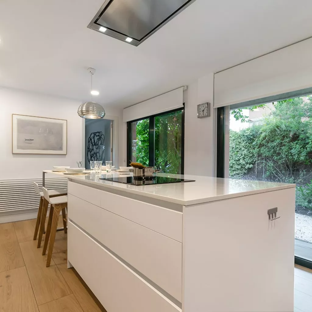 Cocina Santos blanca cocina elegante