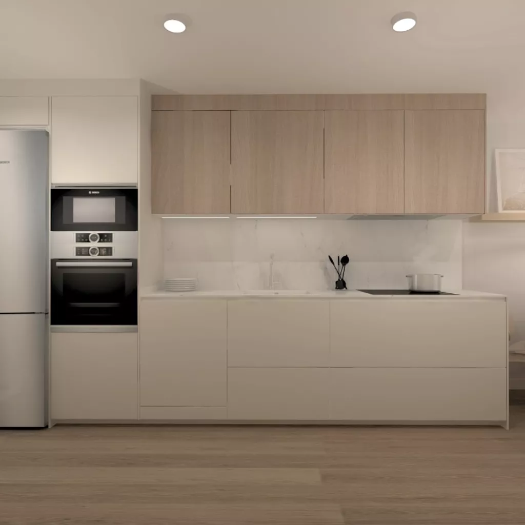 Cocina Santos blanca en línea