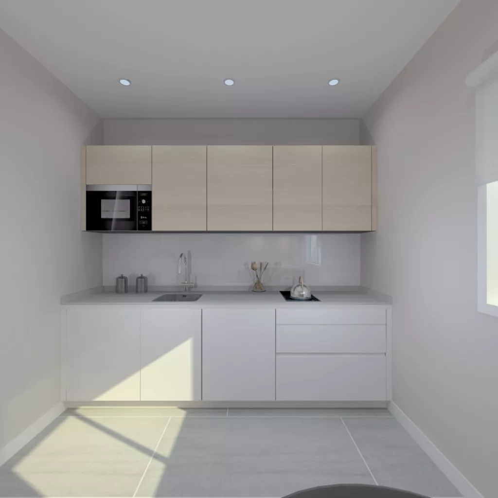 Cocina Santos blanca en línea