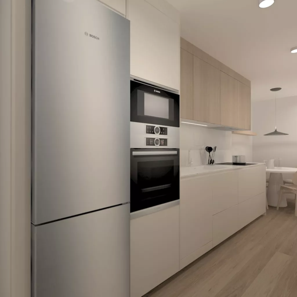 Cocina Santos blanca en línea