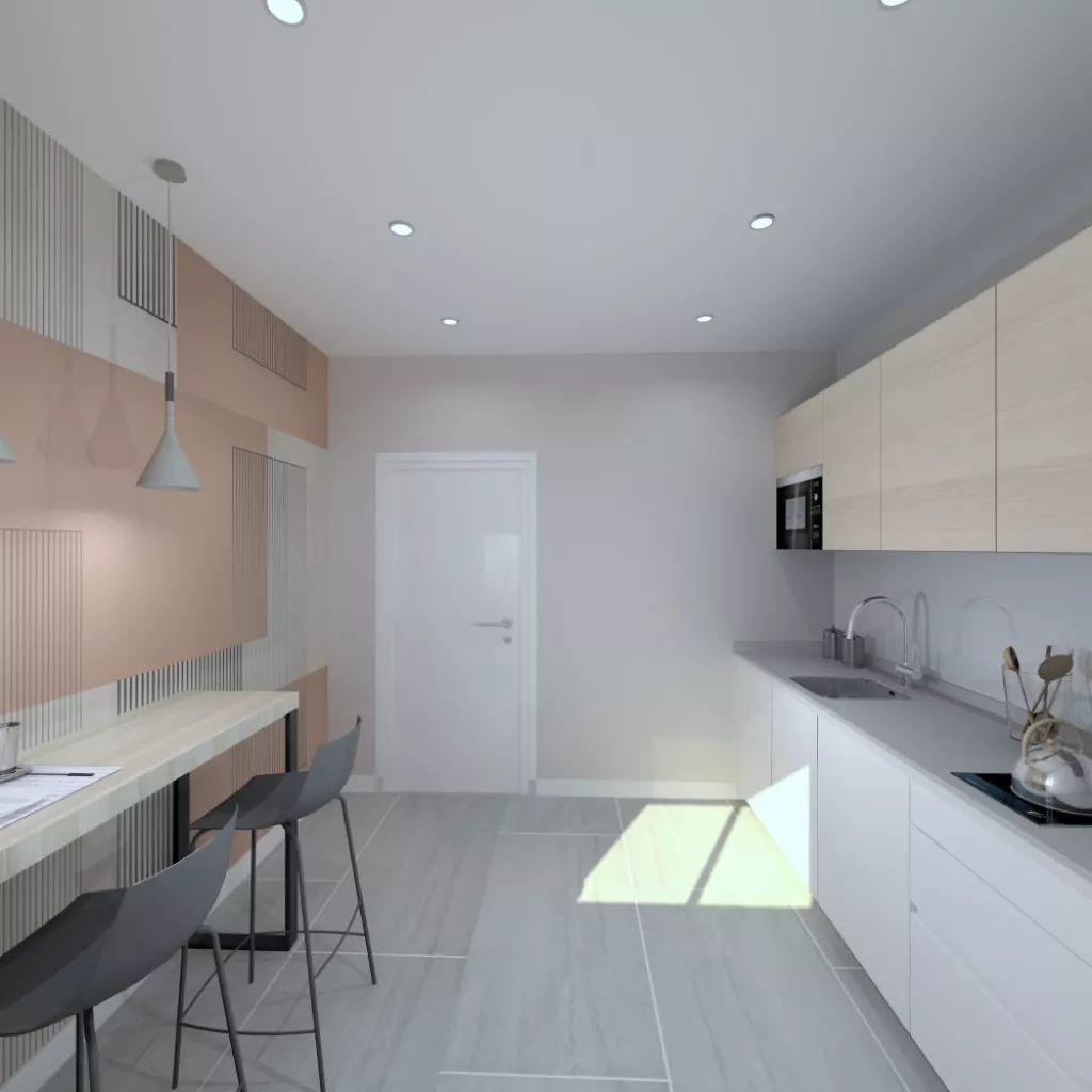 Cocina Santos blanca en línea