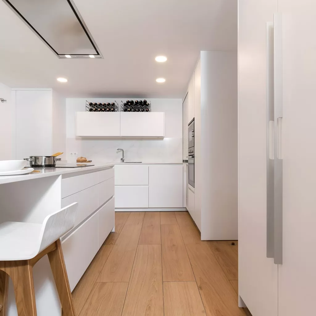 Cocina Santos blanca