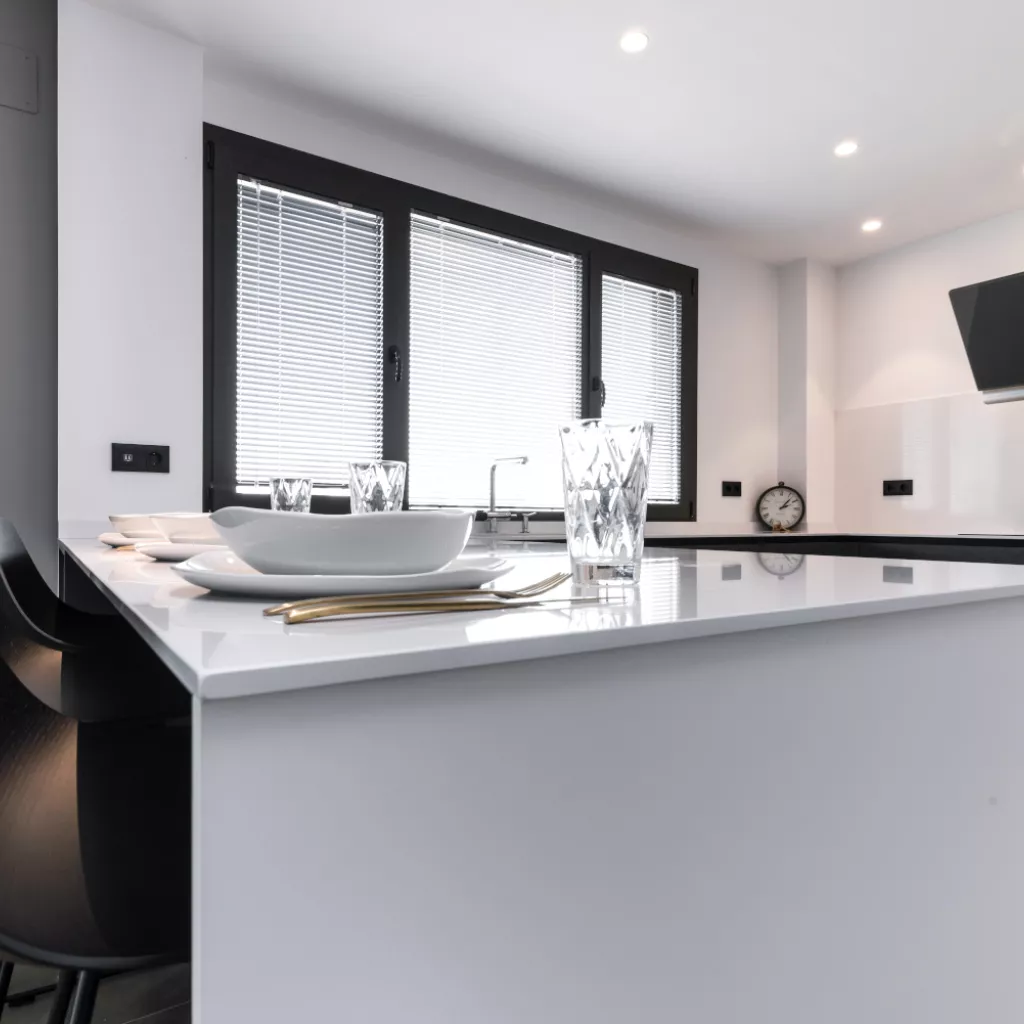 Cocina Santos encimera Silestone