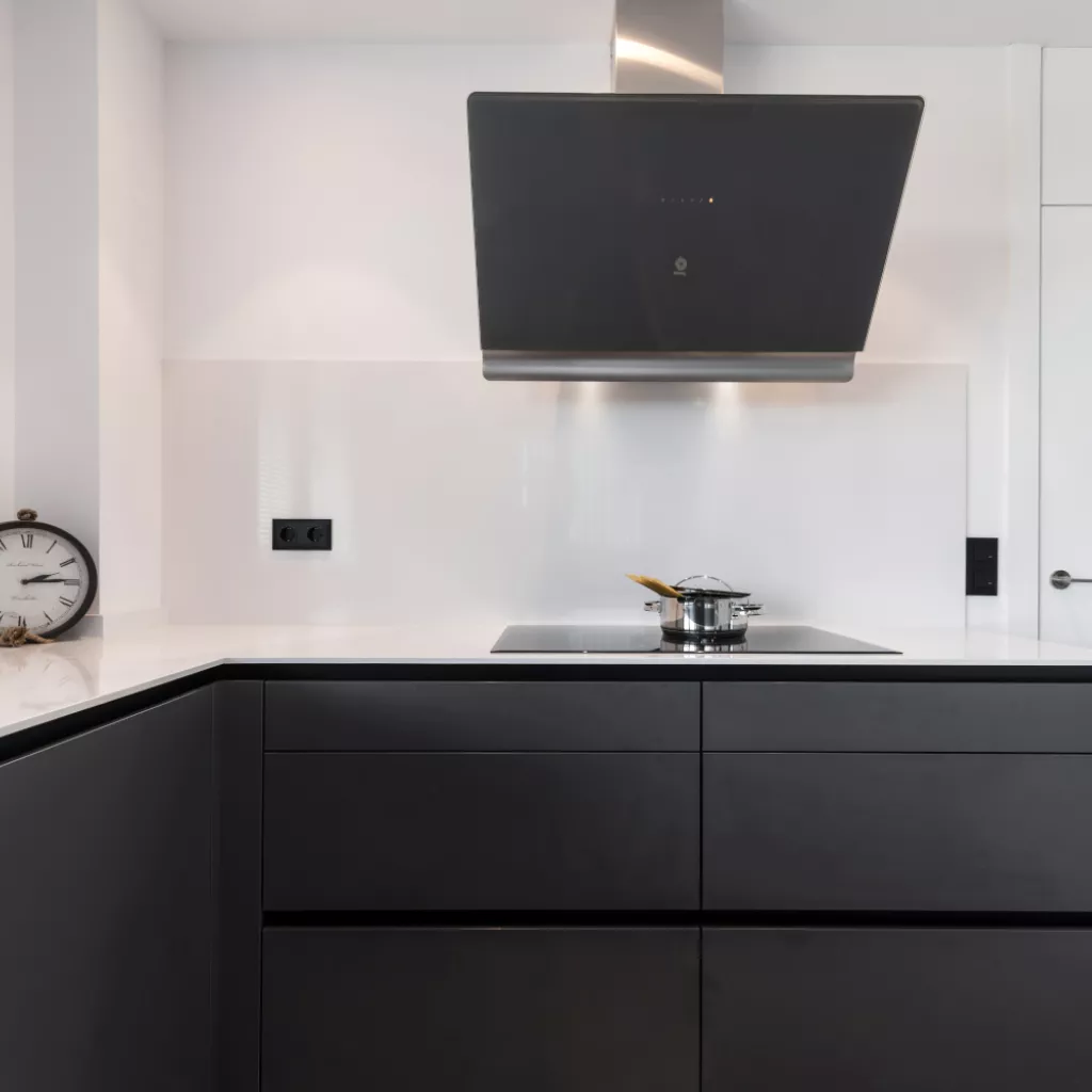 Cocina Santos muebles bajos gris