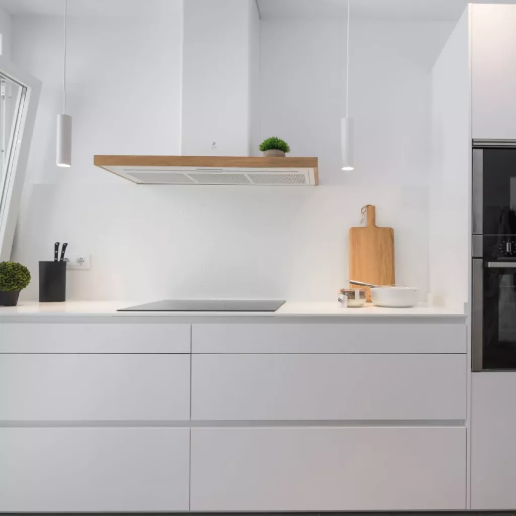 Cocina Santos blanca zona cocción