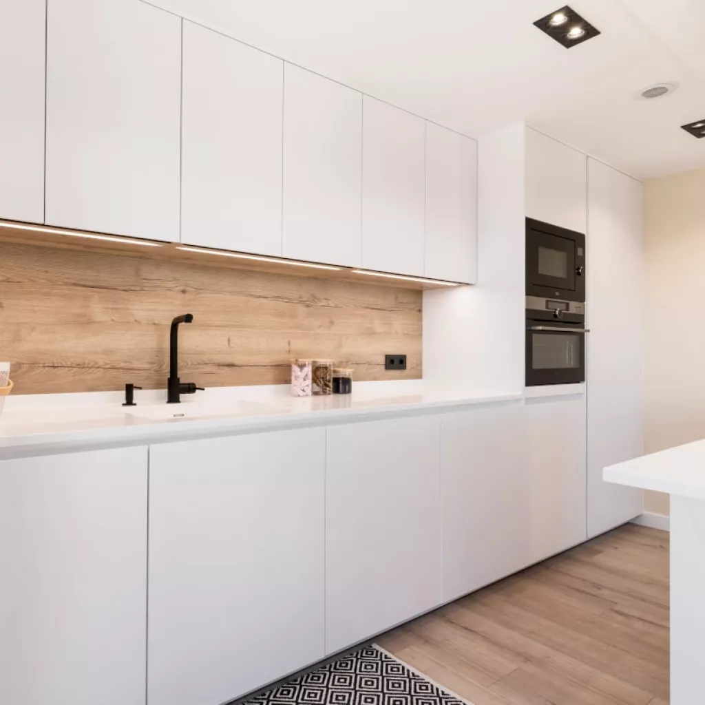 Cocina Santos blanca