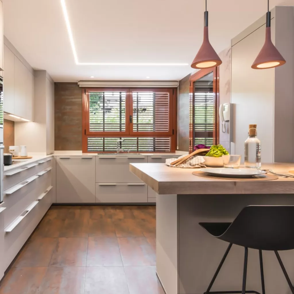 Cocina Santos con tiradores