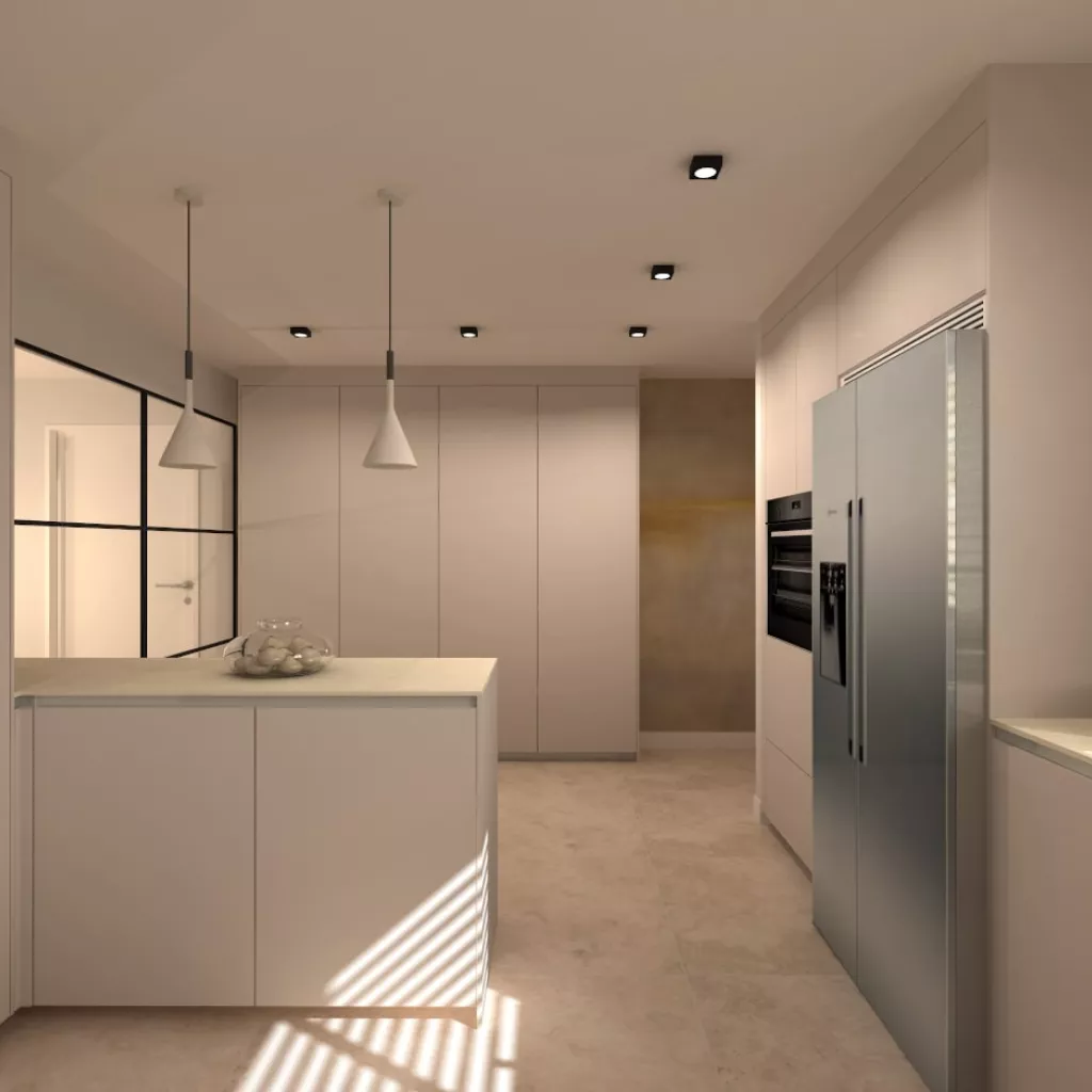 Cocina Santos cashmere en L