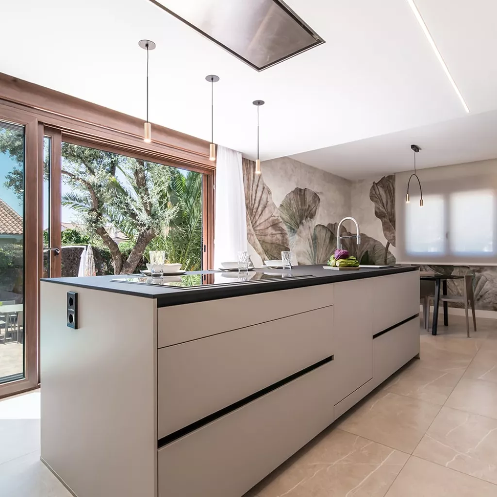 Cocina Santos con isla