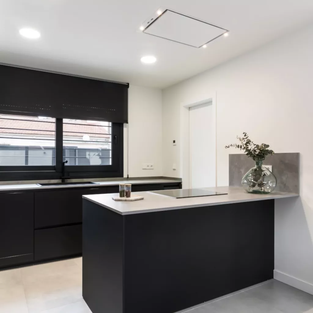 Cocina Santos con península