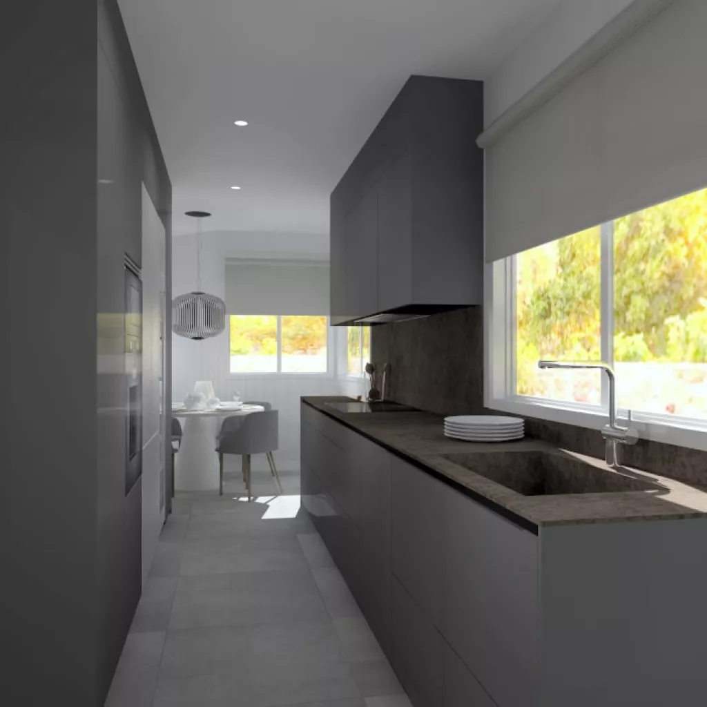 Cocina Santos Gris Antracita