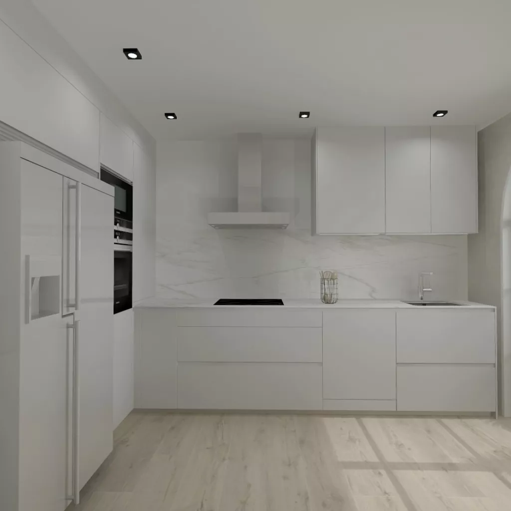 Cocina Santos gris bruma