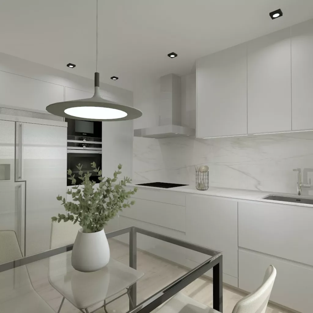 Cocina Santos gris bruma