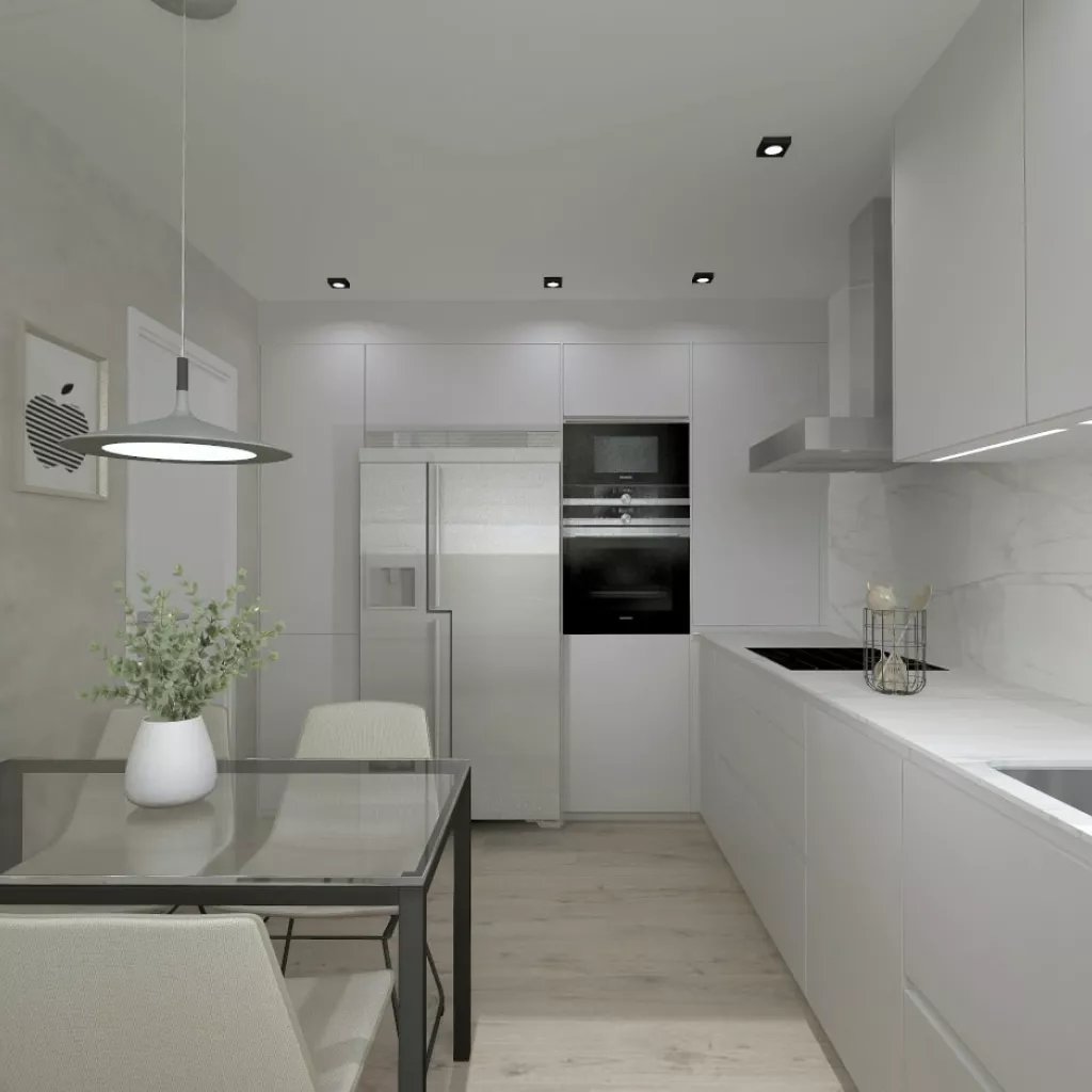 Cocina Santos gris bruma