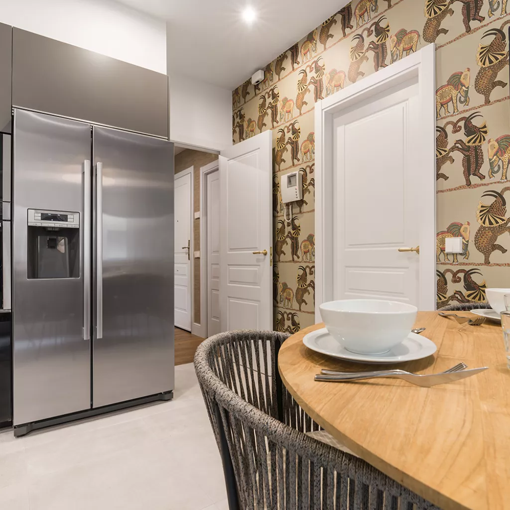 Cocina Moderna de Santos en color Gris Visón 