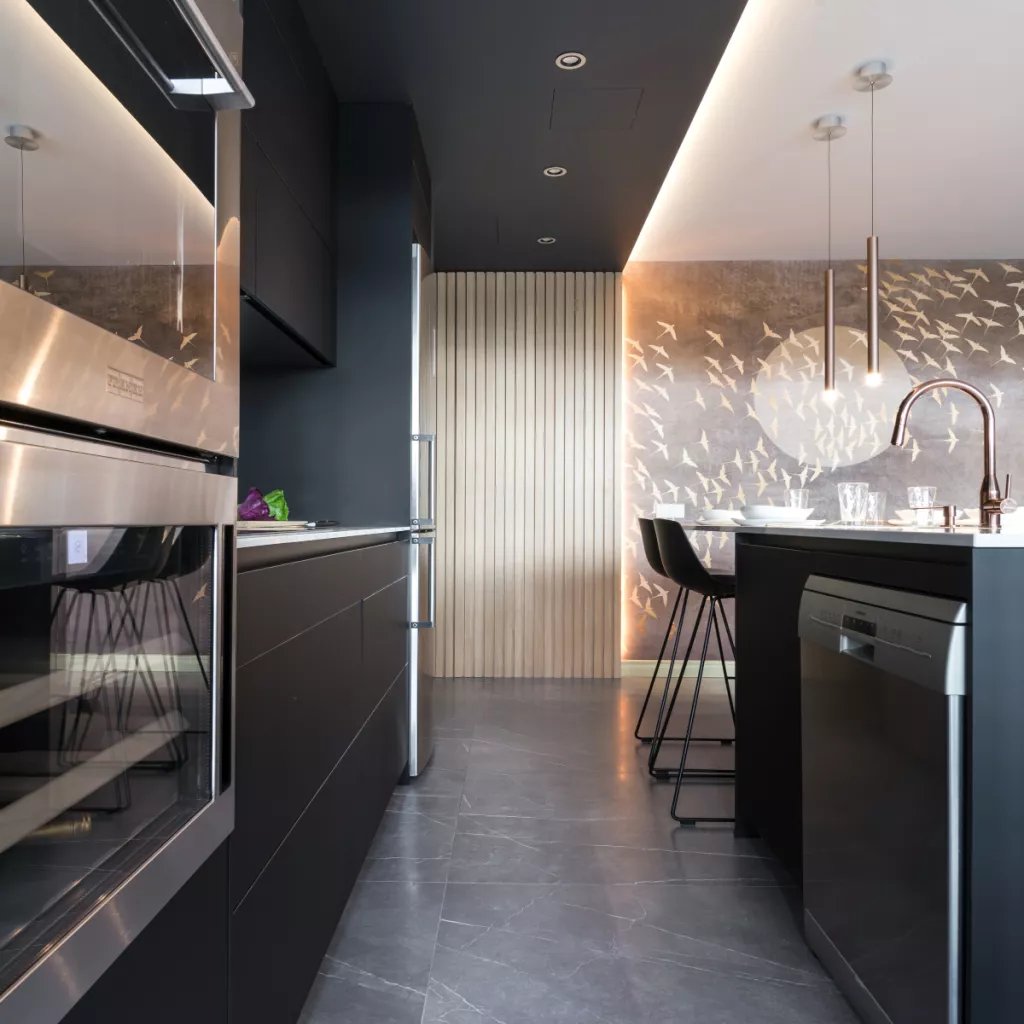 Cocina Santos con electrodomésticos Franke