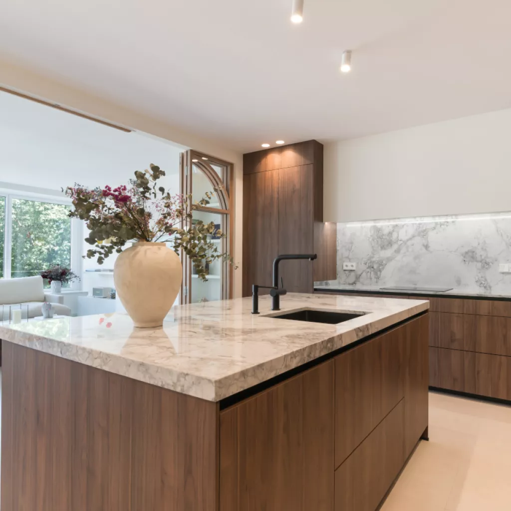 Cocina semiabierta al salón