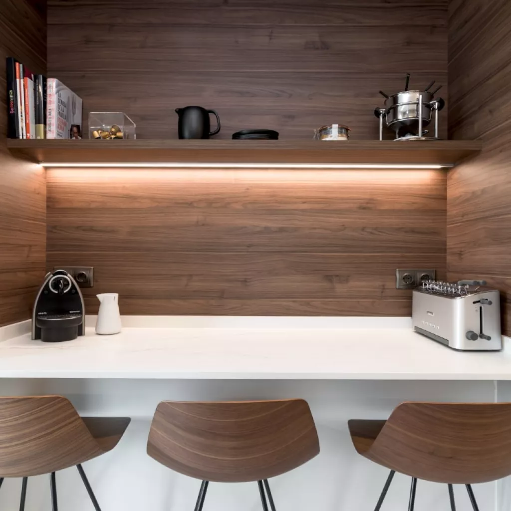 Desayunador Santos en nogal