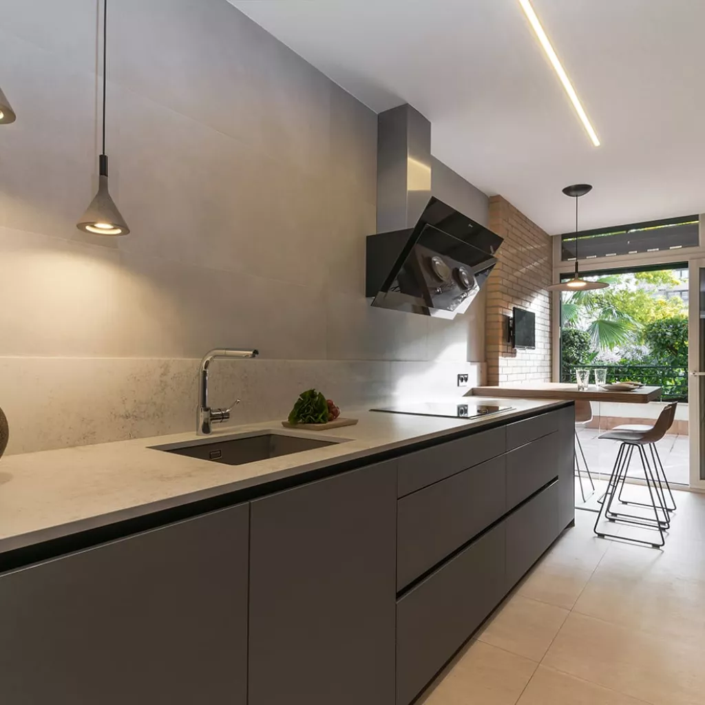 Cocina Santos Gris Visón