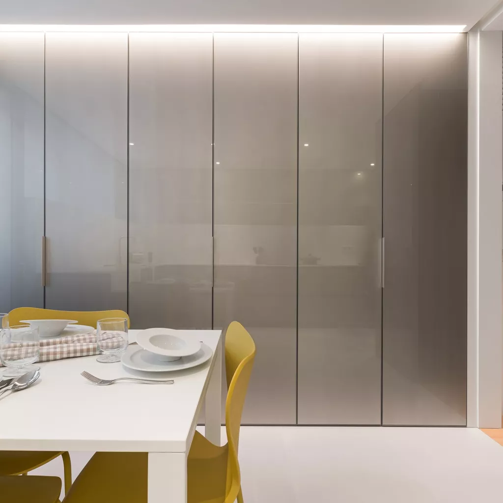 Cocina Santos Gris en L