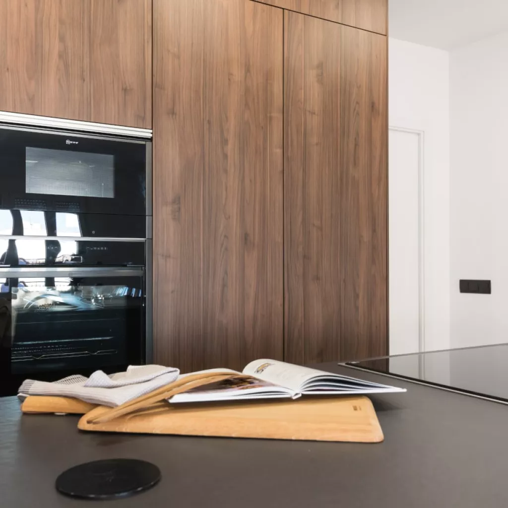 Electrodomésticos integraos en columna