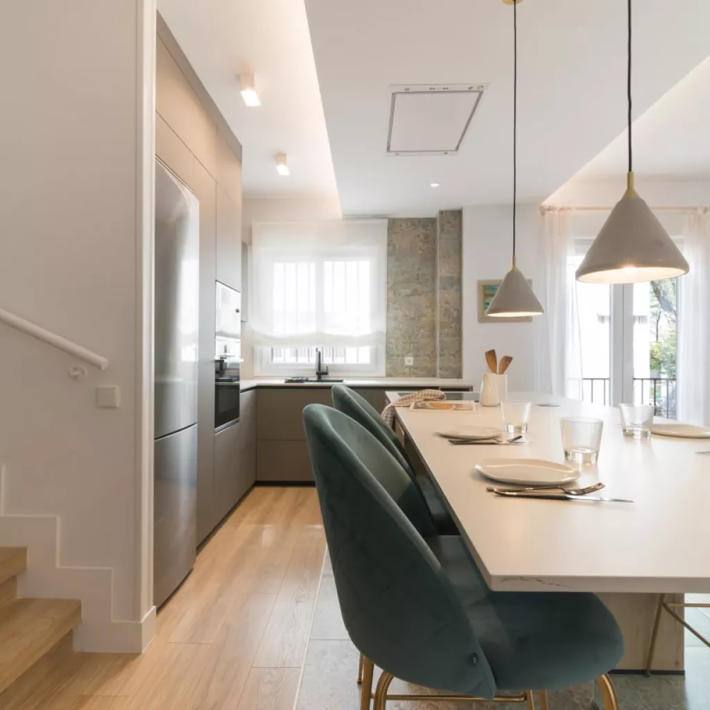 Encimera acabado natural