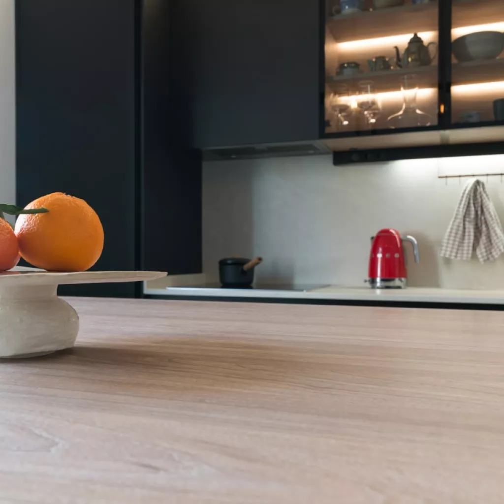 Encimera isla olmo claro