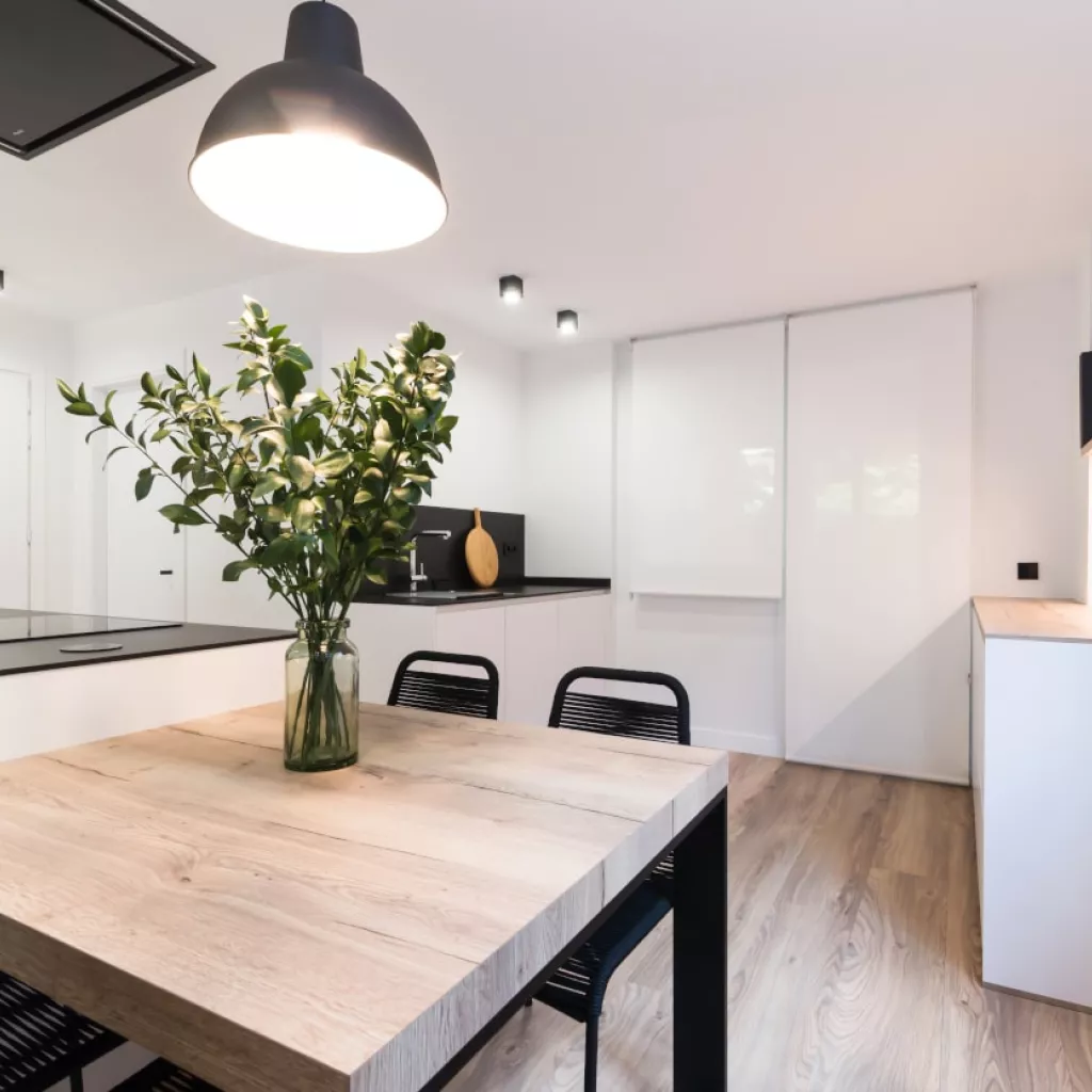 Extensión mesa de isla central cocina Santos