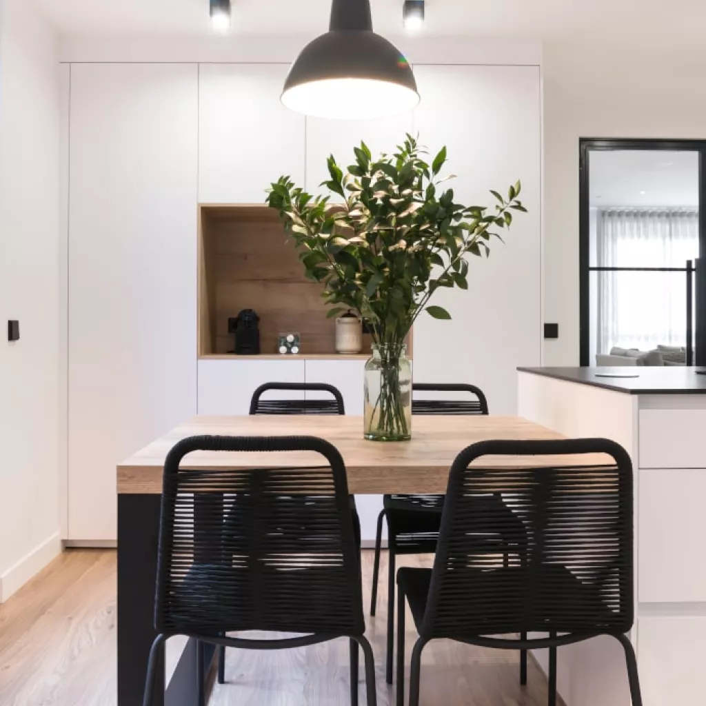 Extensión mesa de isla central cocina Santos