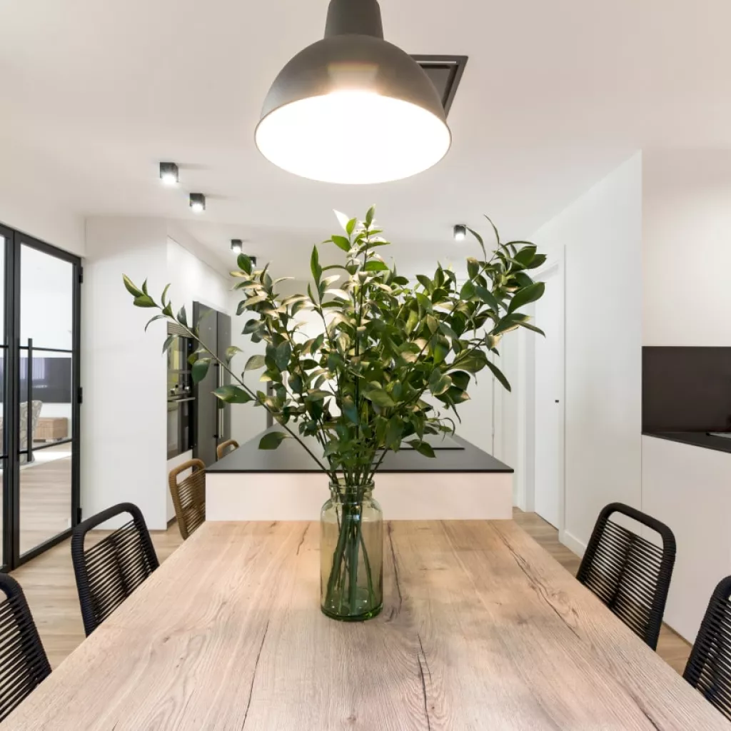 Extensión mesa de isla central cocina Santos