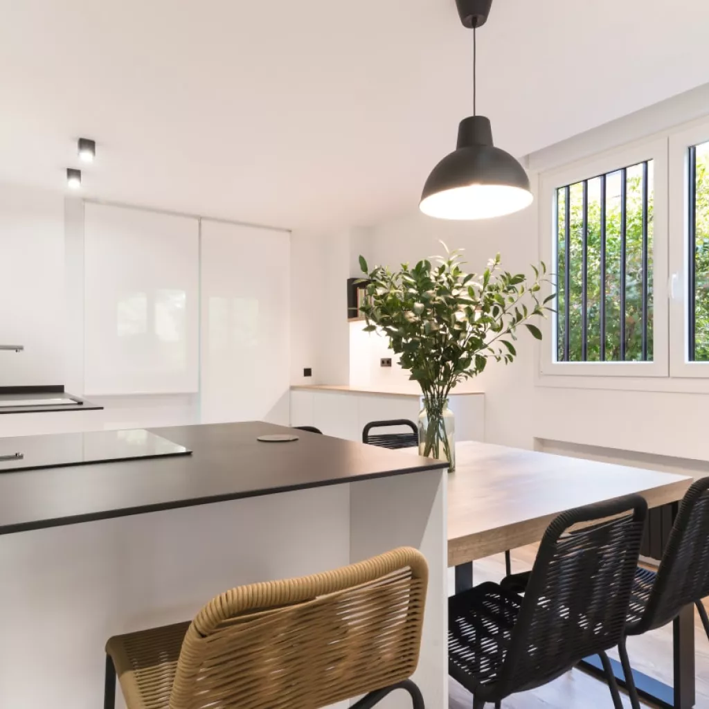 Extensión mesa de isla central cocina Santos