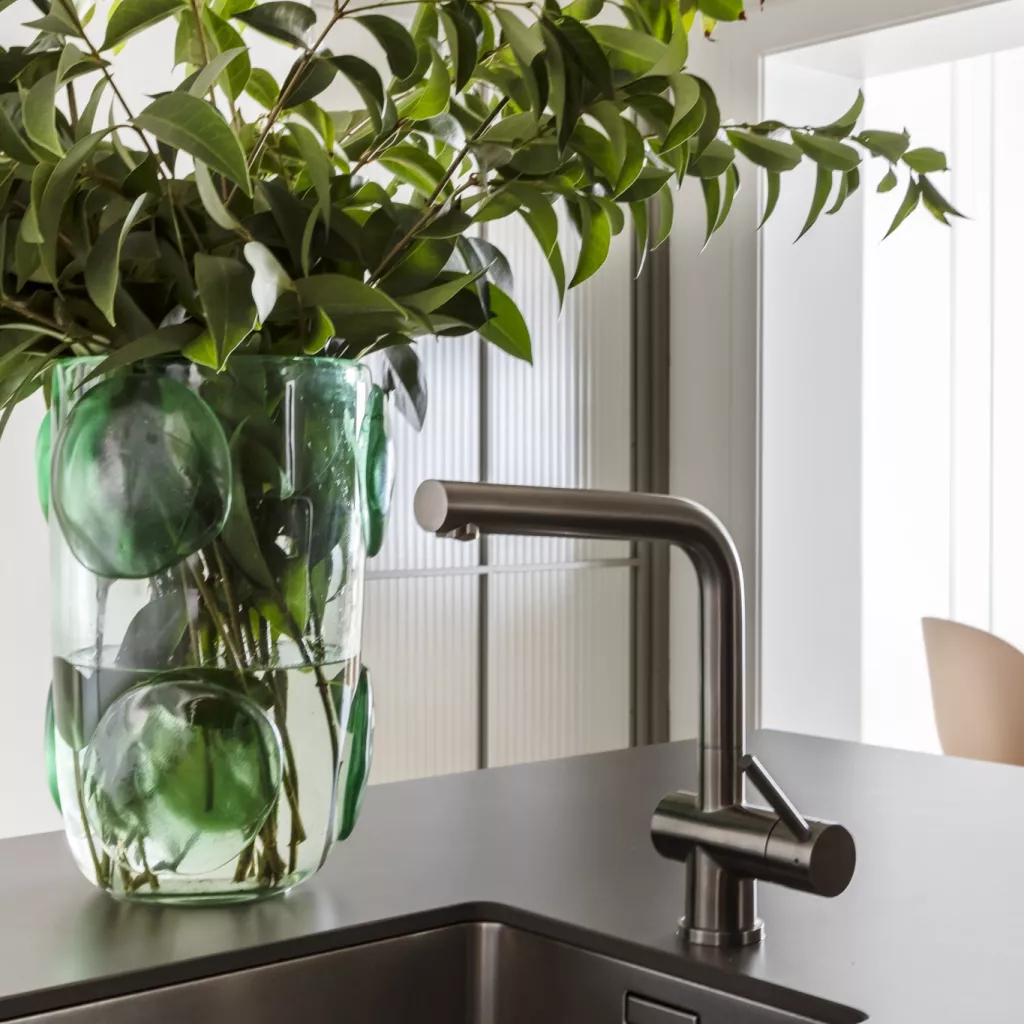 Fregadero y grifo Veravent