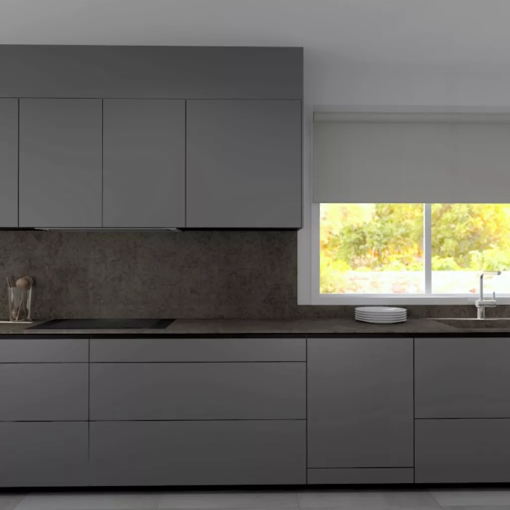 Frente cocina muebles altos y bajos