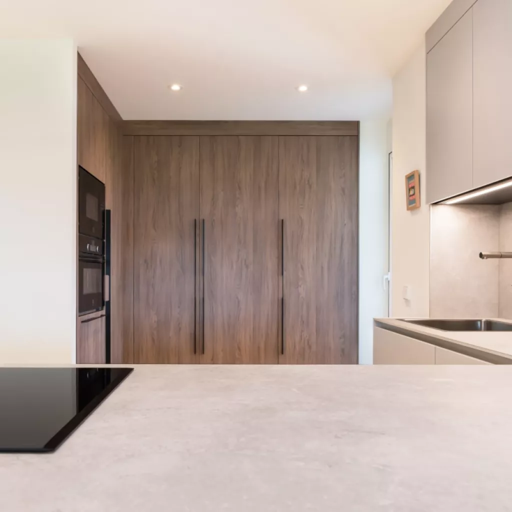 Frente columnas cocina Santos