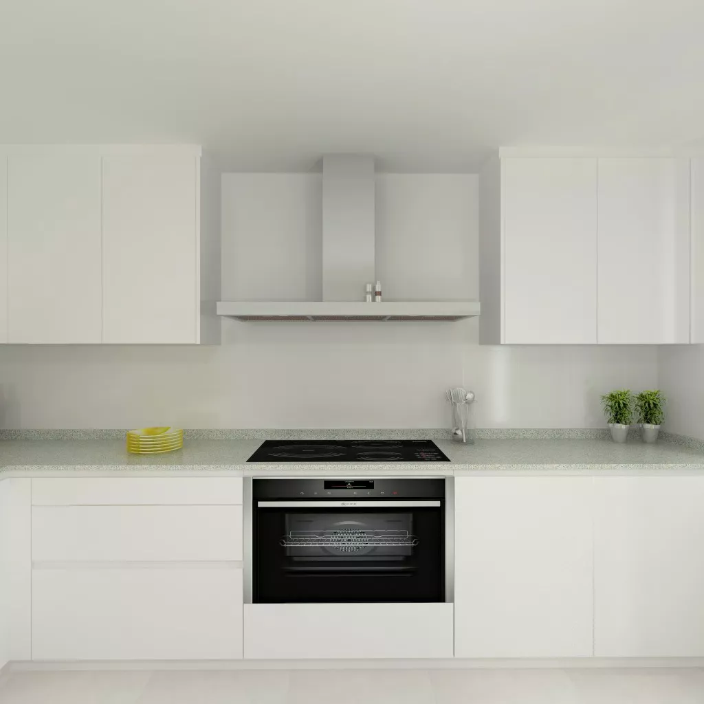 Madrid | Cocina Santos | Modelo Line E | Encimera Silestone