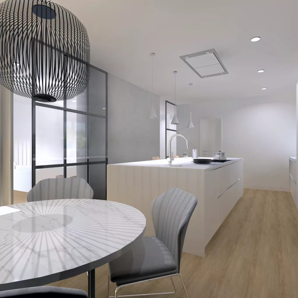 Cocina Santos modelo Line E en Pozuelo de Alarcón 