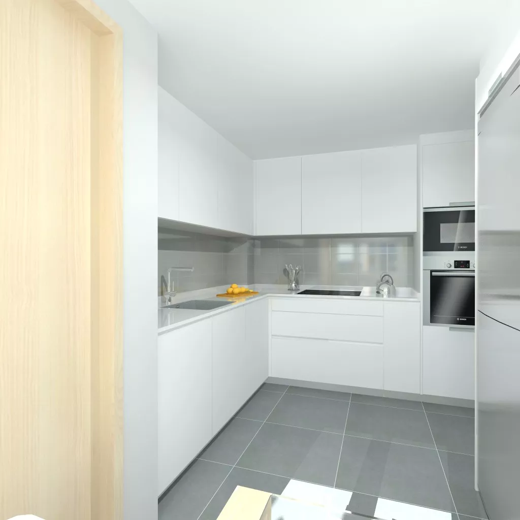 Boadilla del Monte | Cocina Santos | Modelo Line E | Encimera Silestone