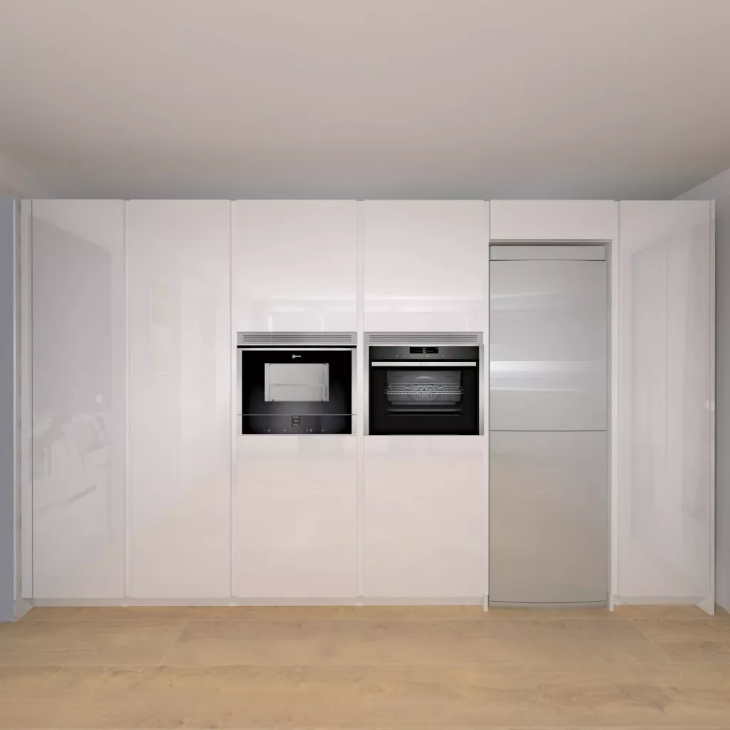 Madrid | Cocina Santos | Modelo Line L | Encimera Neolith 