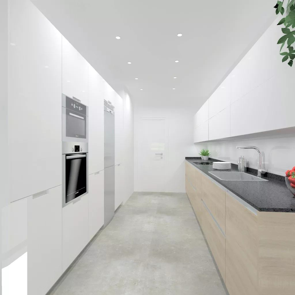 Madrid | Cocina Santos | Modelo Minos L | Encimera de Granito