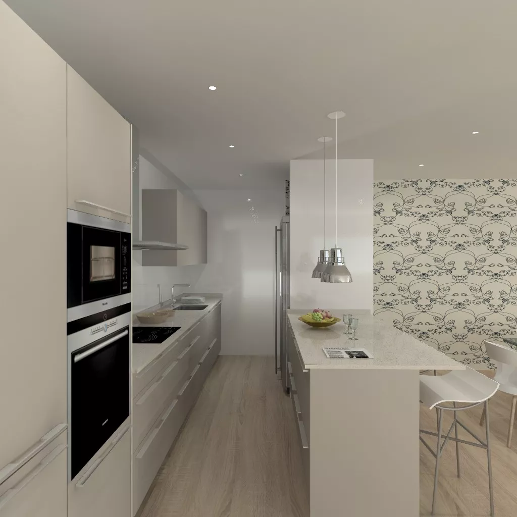 Madrid | Cocina Santos | Modelo Ariane | Encimera Silestone